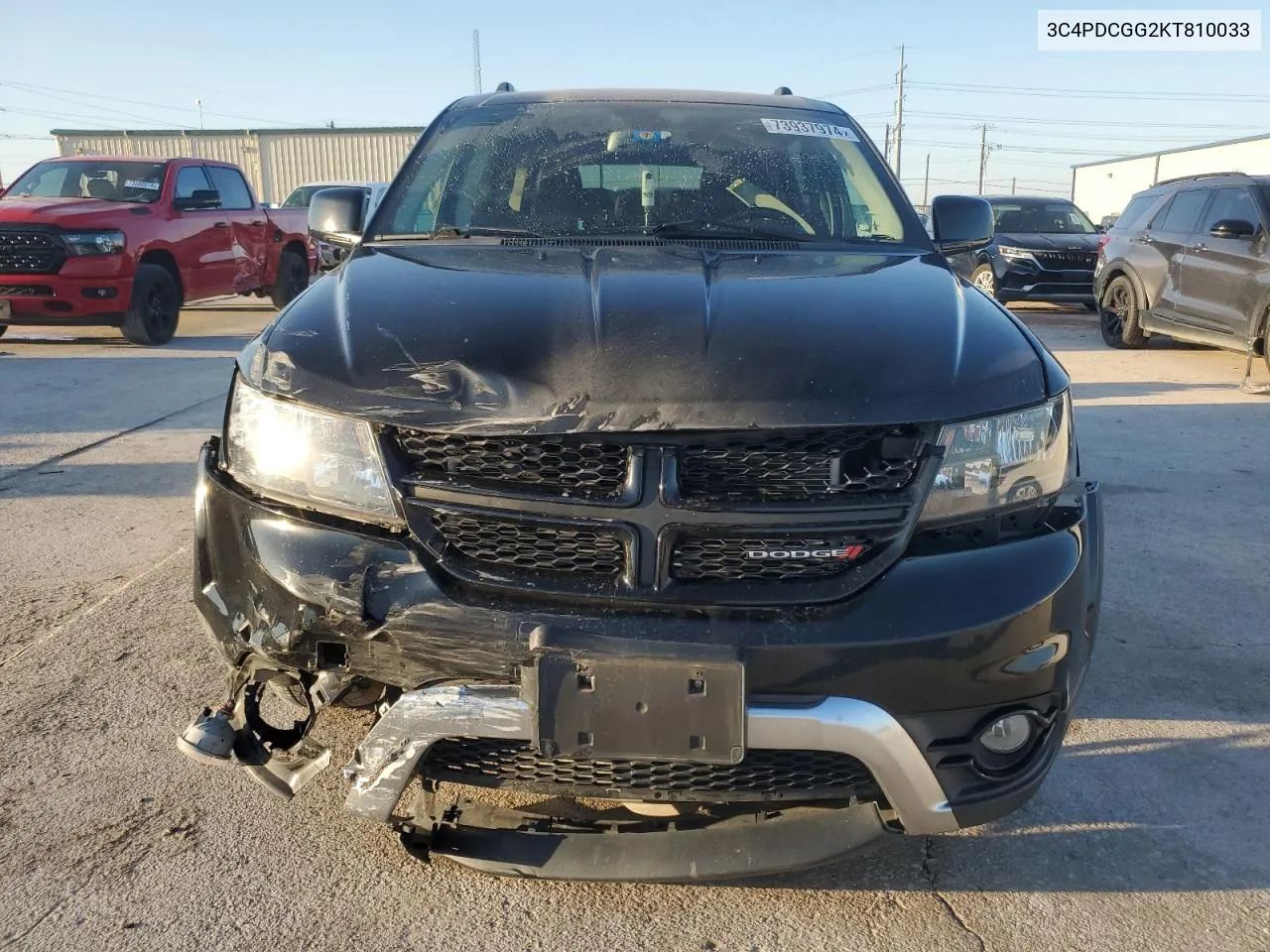 2019 Dodge Journey Crossroad VIN: 3C4PDCGG2KT810033 Lot: 73937974