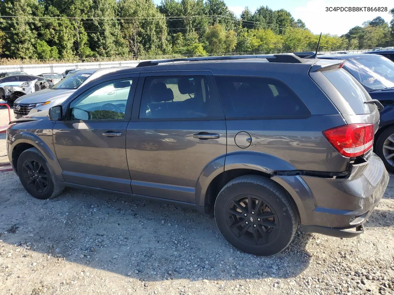 3C4PDCBB8KT866828 2019 Dodge Journey Se