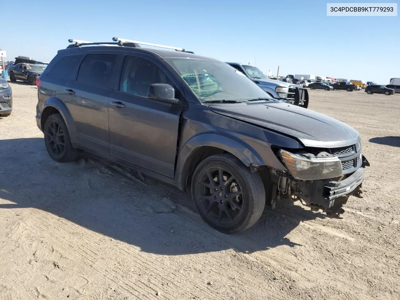 2019 Dodge Journey Se VIN: 3C4PDCBB9KT779293 Lot: 73993664