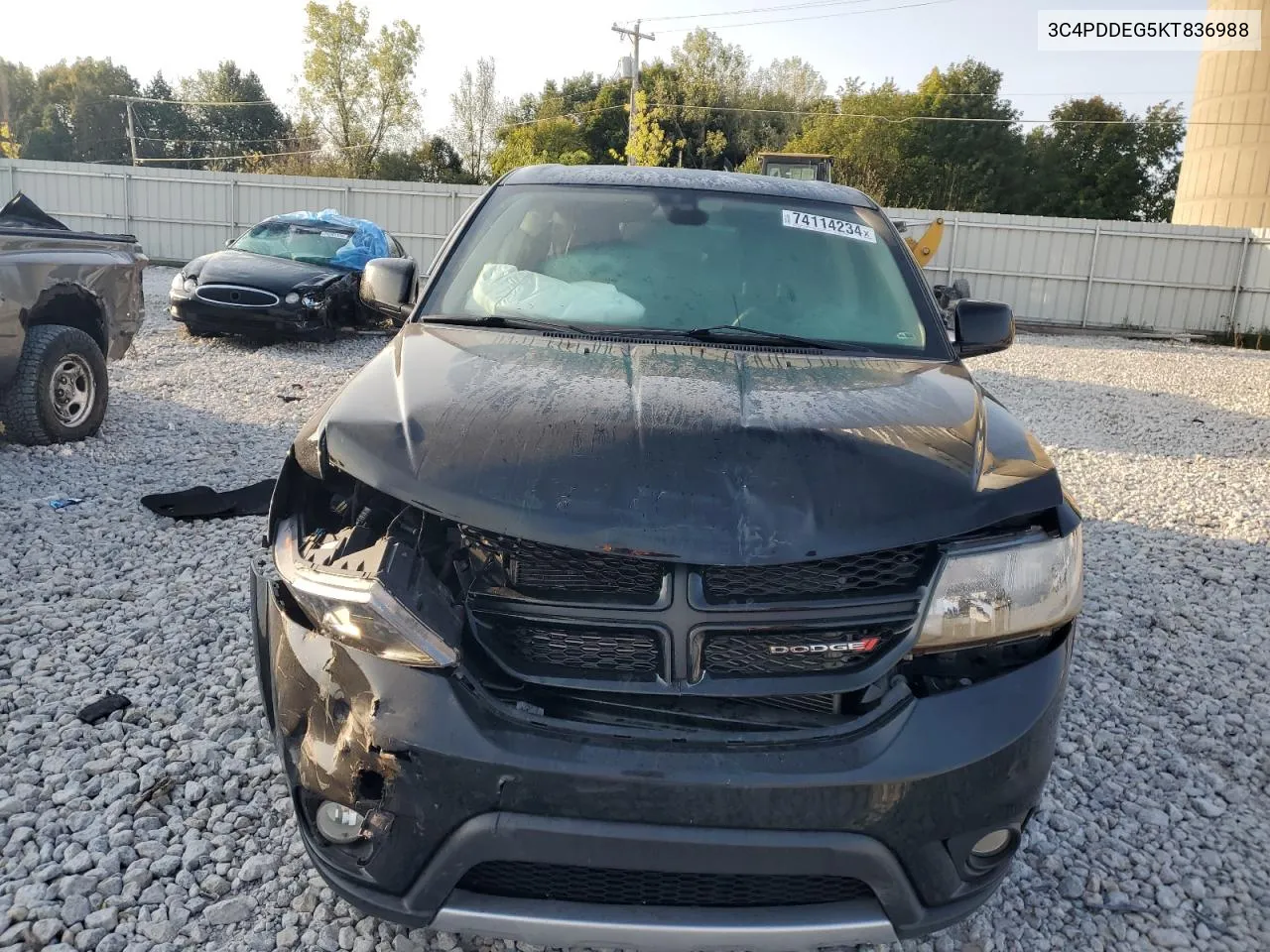 3C4PDDEG5KT836988 2019 Dodge Journey Gt