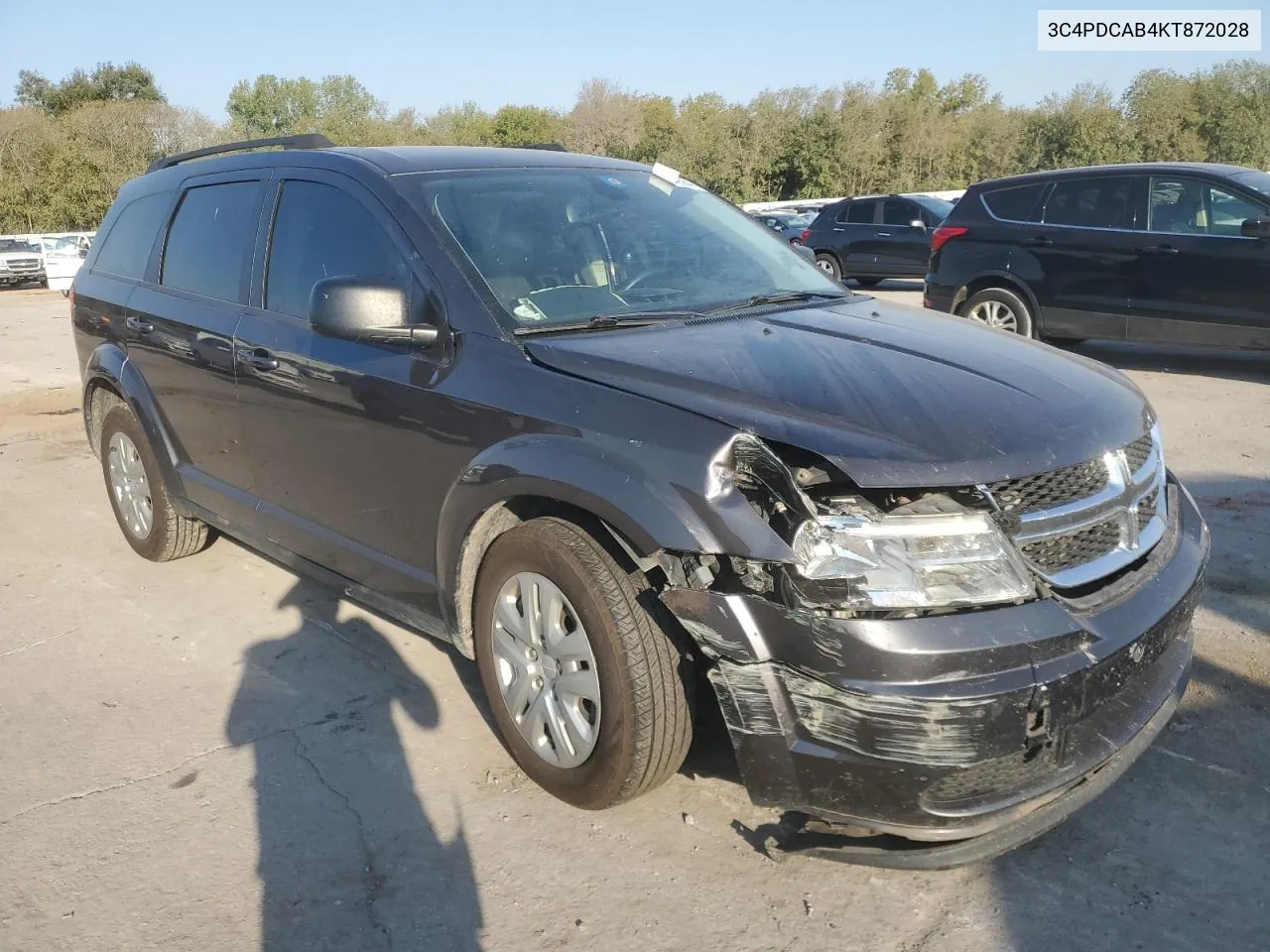 2019 Dodge Journey Se VIN: 3C4PDCAB4KT872028 Lot: 74249564