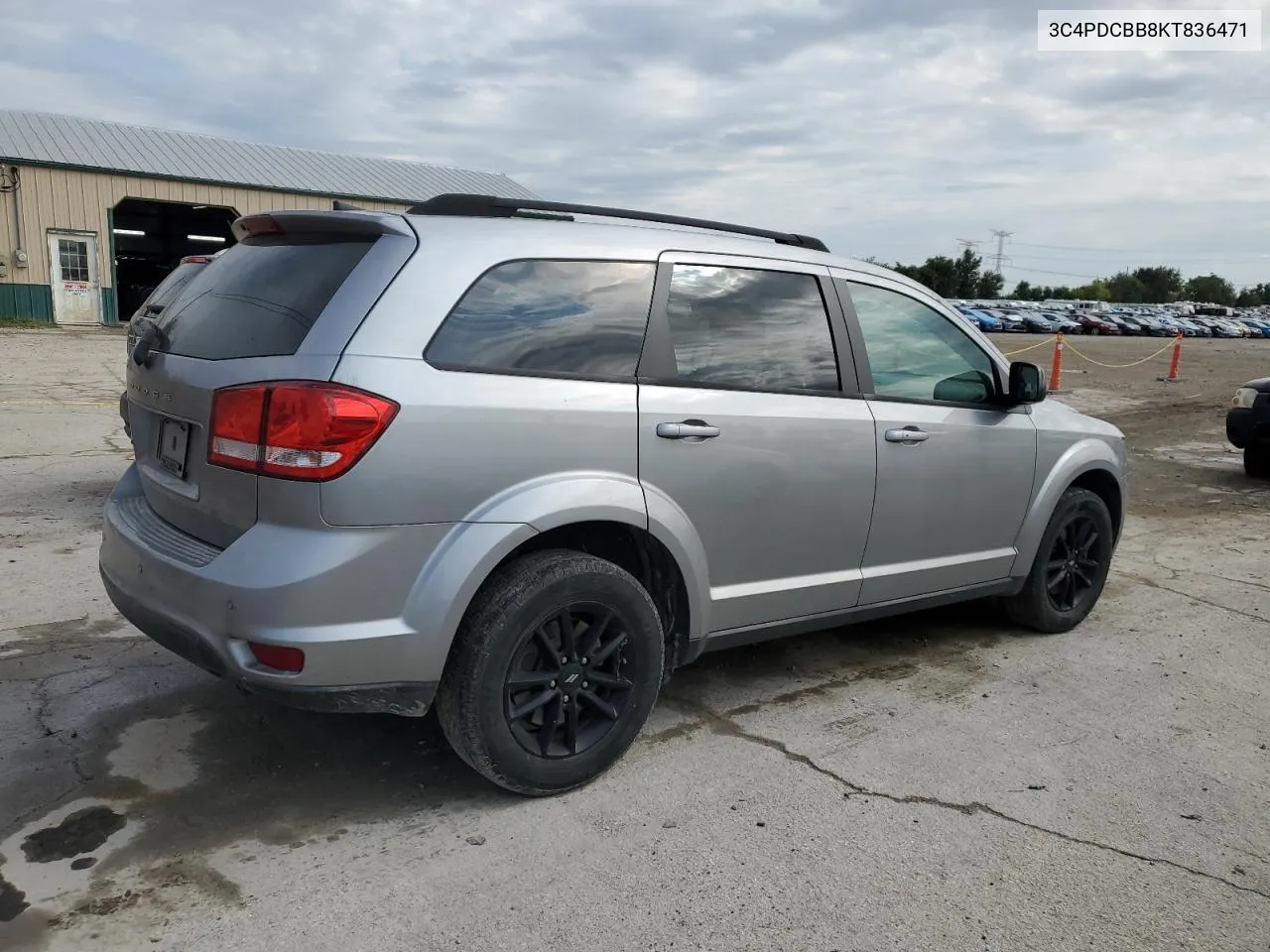 3C4PDCBB8KT836471 2019 Dodge Journey Se