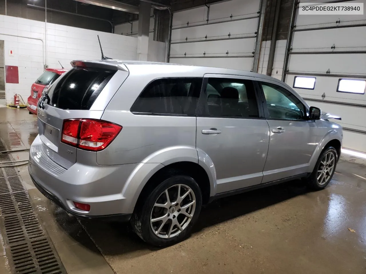 2019 Dodge Journey Gt VIN: 3C4PDDEG2KT738940 Lot: 74731234