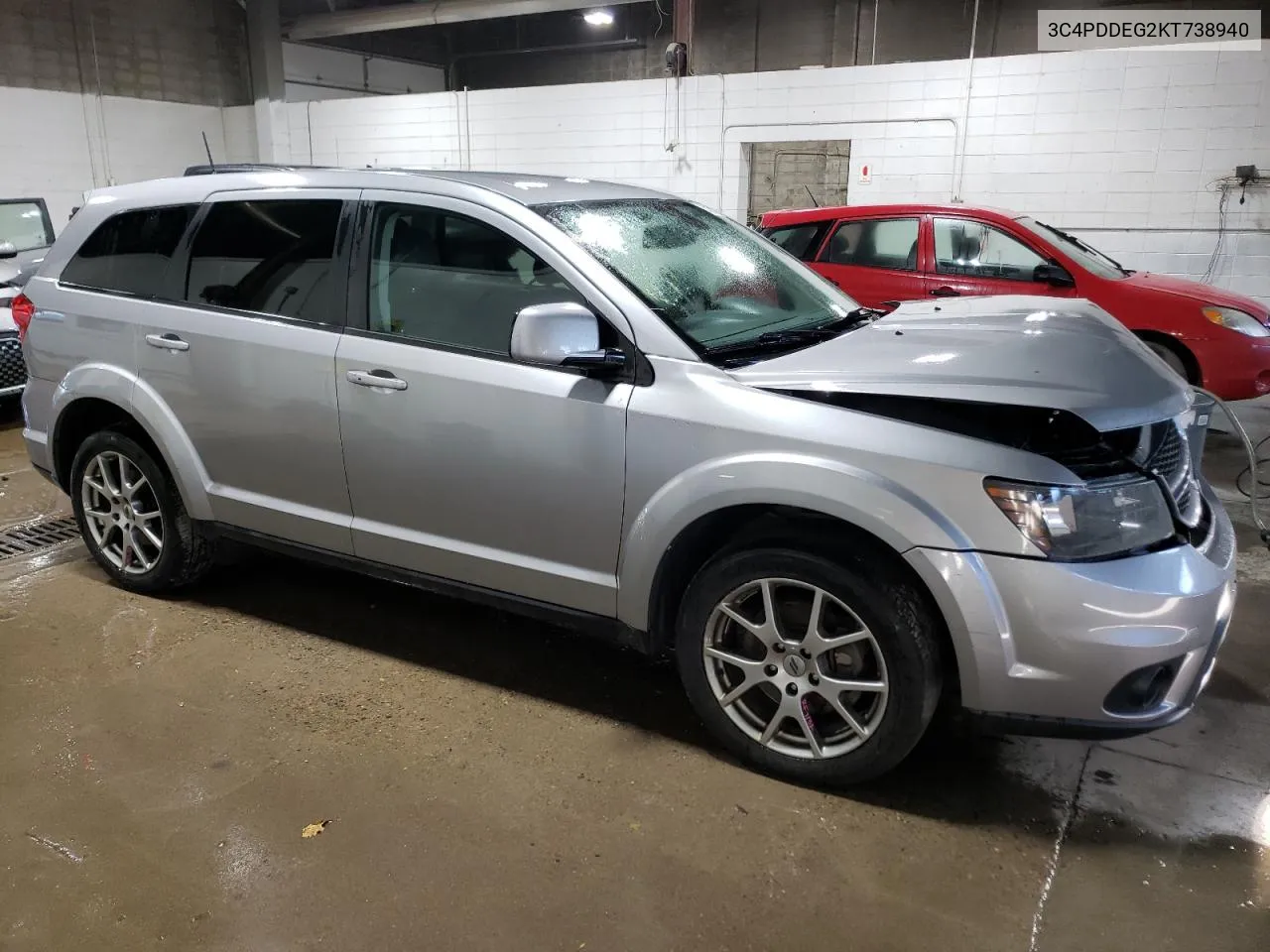 2019 Dodge Journey Gt VIN: 3C4PDDEG2KT738940 Lot: 74731234