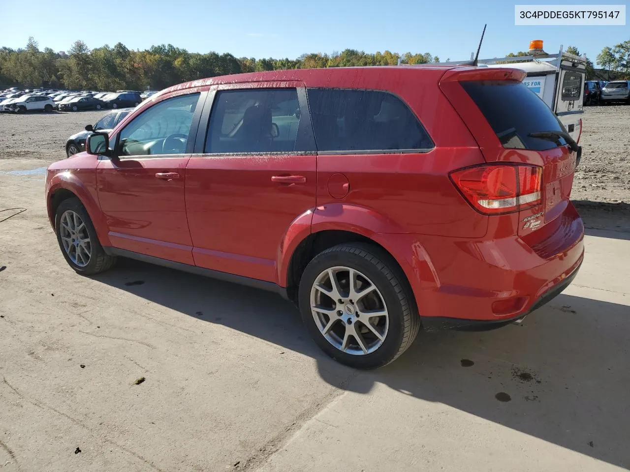 2019 Dodge Journey Gt VIN: 3C4PDDEG5KT795147 Lot: 74747074