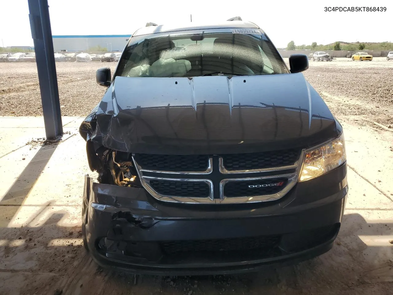 2019 Dodge Journey Se VIN: 3C4PDCAB5KT868439 Lot: 74855724