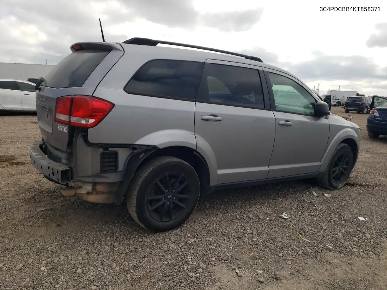 2019 Dodge Journey Se VIN: 3C4PDCBB4KT858371 Lot: 74922114