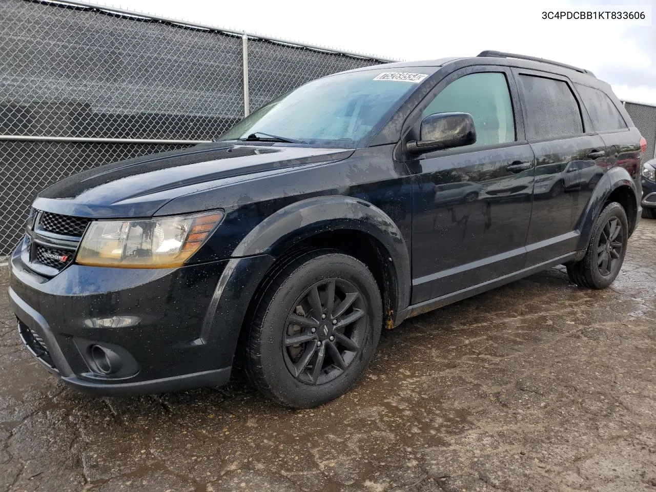 3C4PDCBB1KT833606 2019 Dodge Journey Se