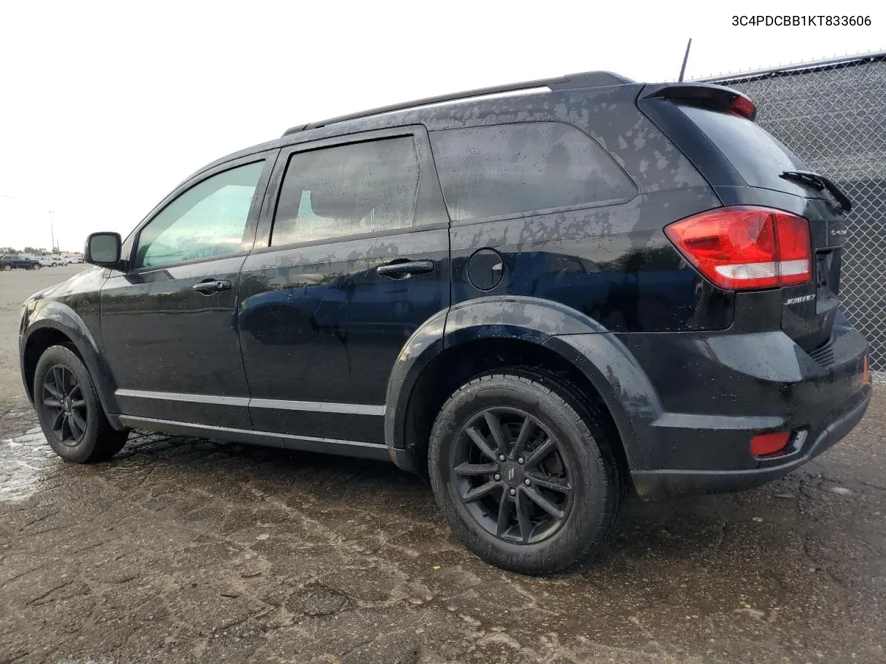 2019 Dodge Journey Se VIN: 3C4PDCBB1KT833606 Lot: 75269554