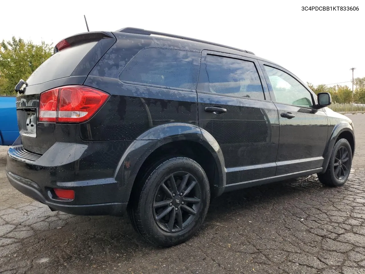 2019 Dodge Journey Se VIN: 3C4PDCBB1KT833606 Lot: 75269554