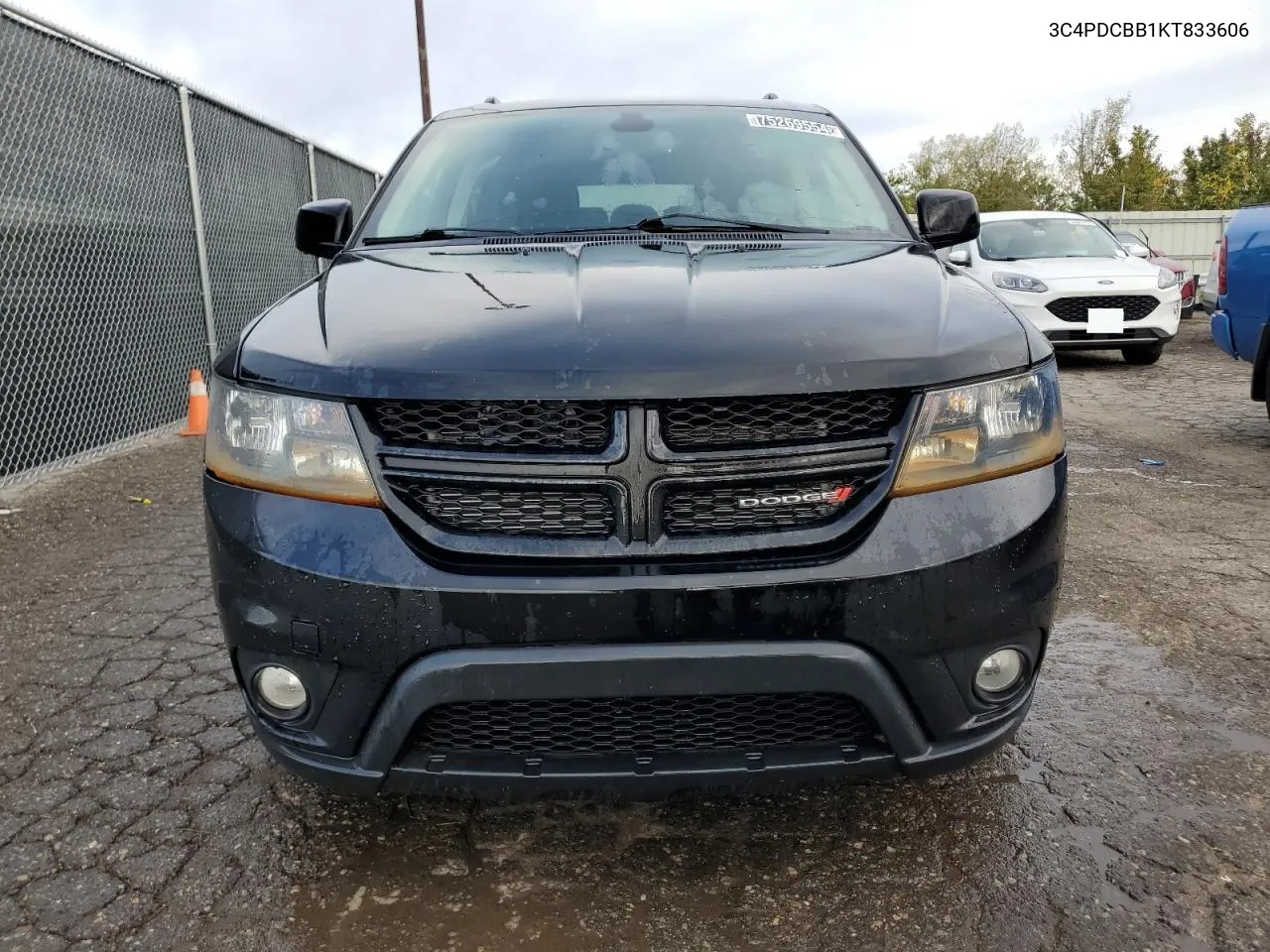 3C4PDCBB1KT833606 2019 Dodge Journey Se