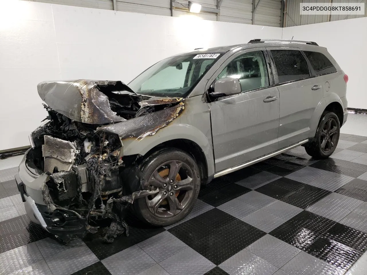 2019 Dodge Journey Crossroad VIN: 3C4PDDGG8KT858691 Lot: 75318614