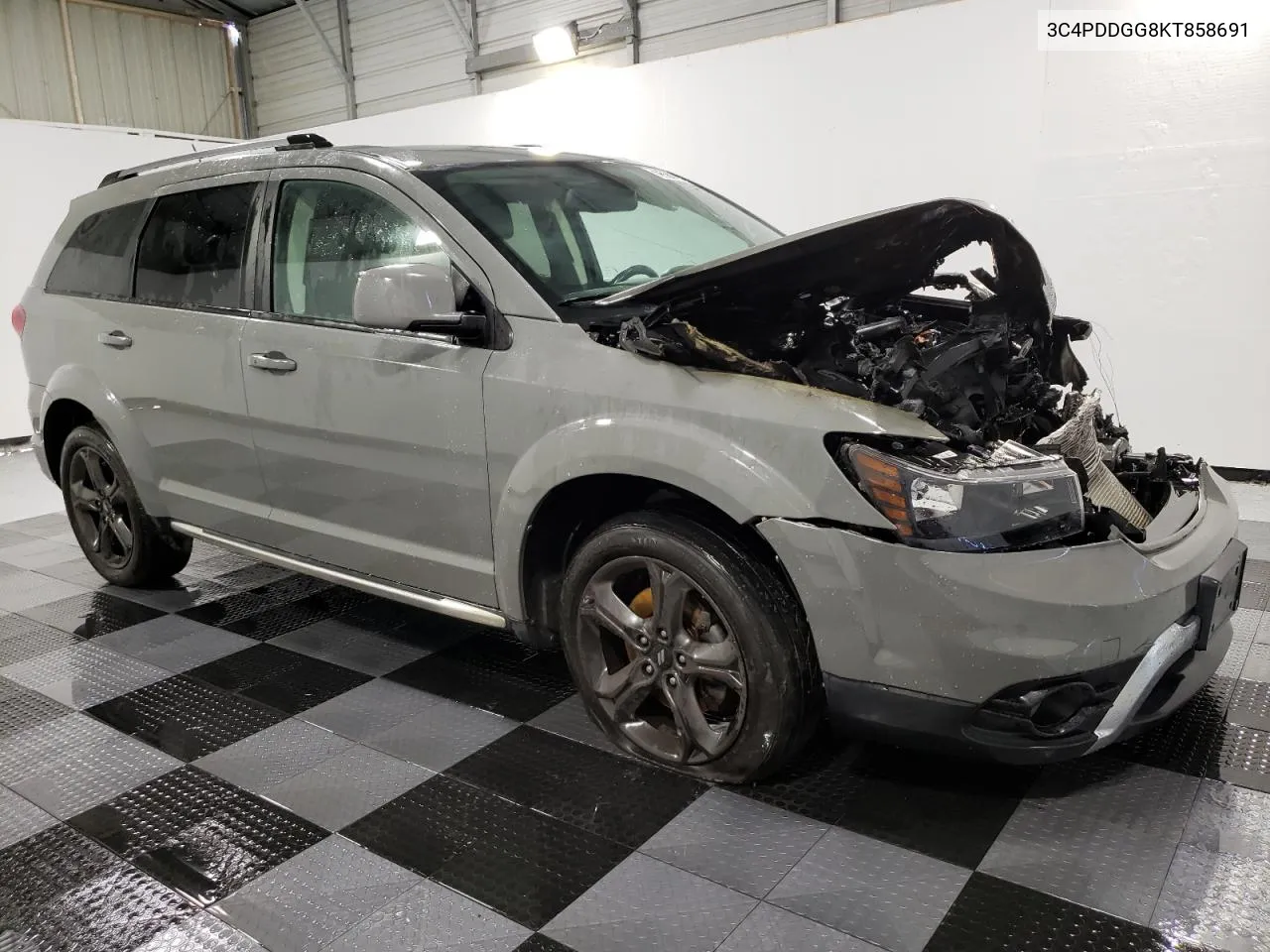 2019 Dodge Journey Crossroad VIN: 3C4PDDGG8KT858691 Lot: 75318614