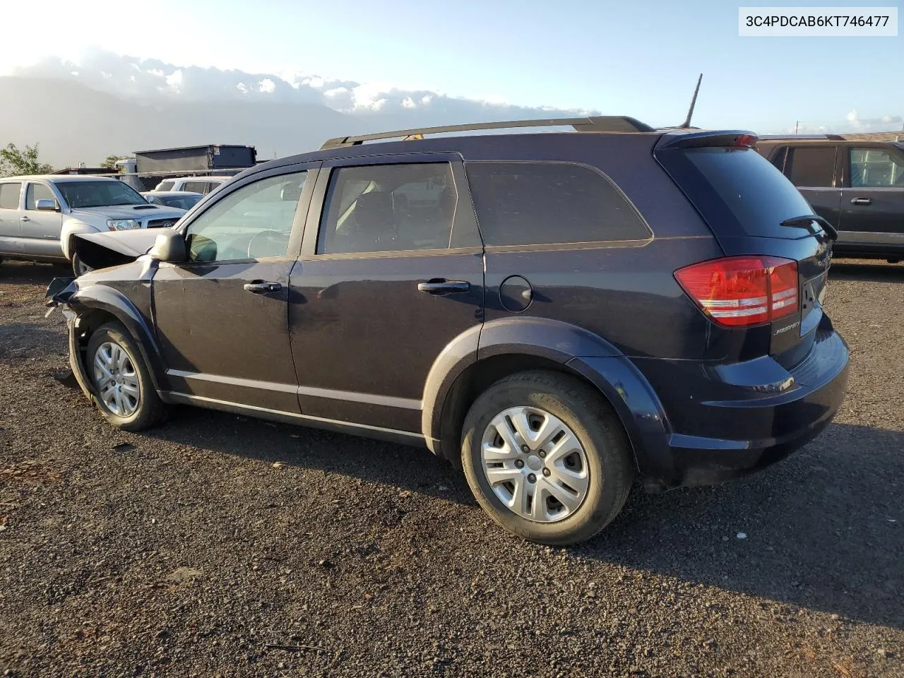 3C4PDCAB6KT746477 2019 Dodge Journey Se