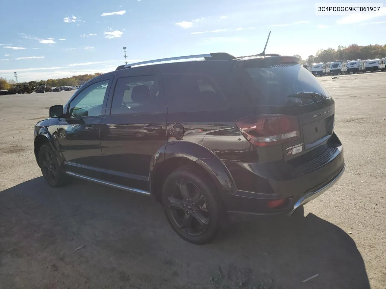 2019 Dodge Journey Crossroad VIN: 3C4PDDGG9KT861907 Lot: 75614314