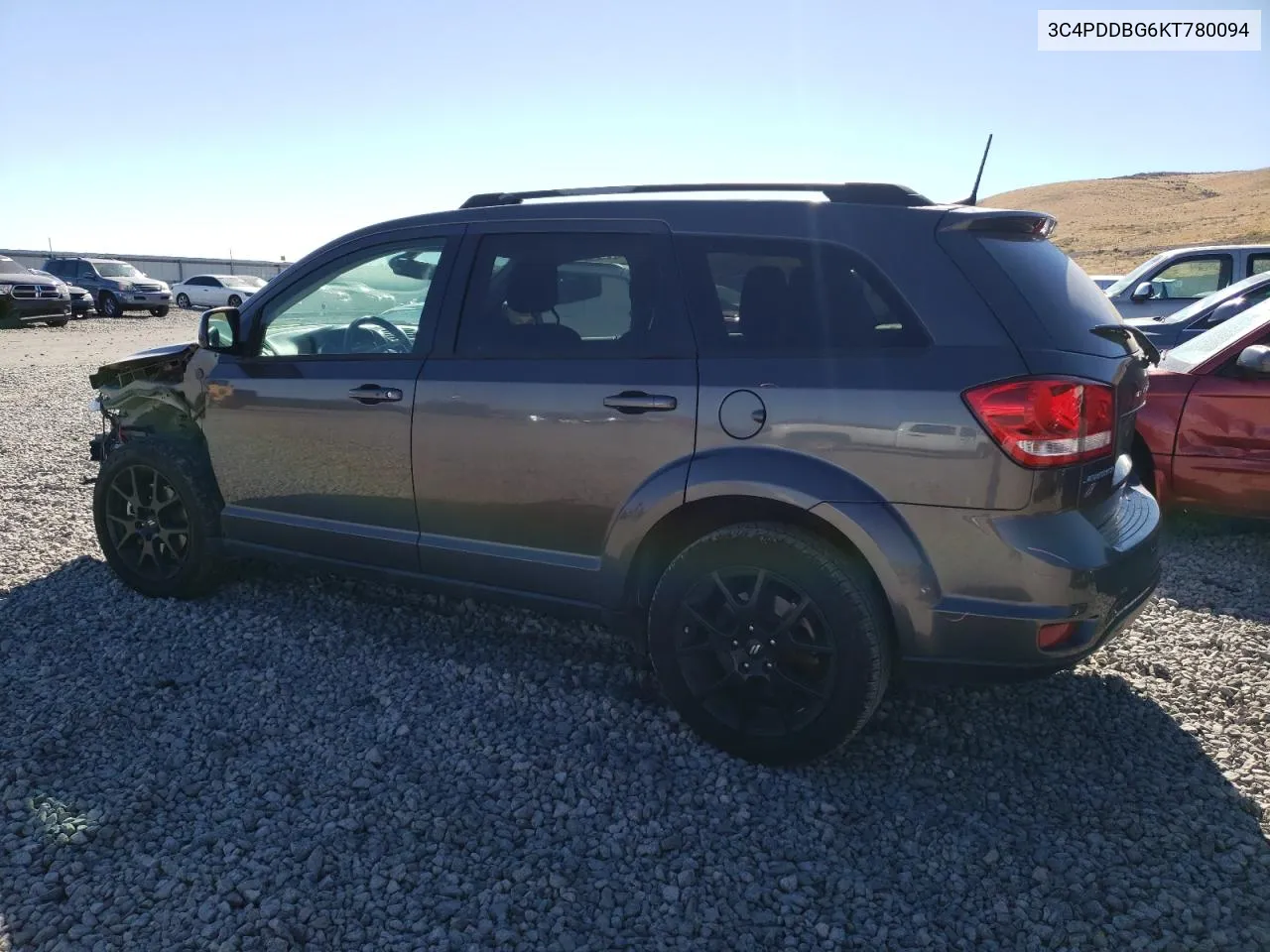 2019 Dodge Journey Se VIN: 3C4PDDBG6KT780094 Lot: 75786934