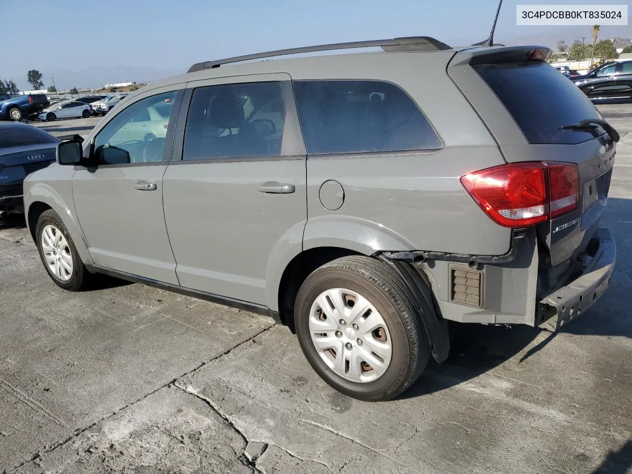 3C4PDCBB0KT835024 2019 Dodge Journey Se