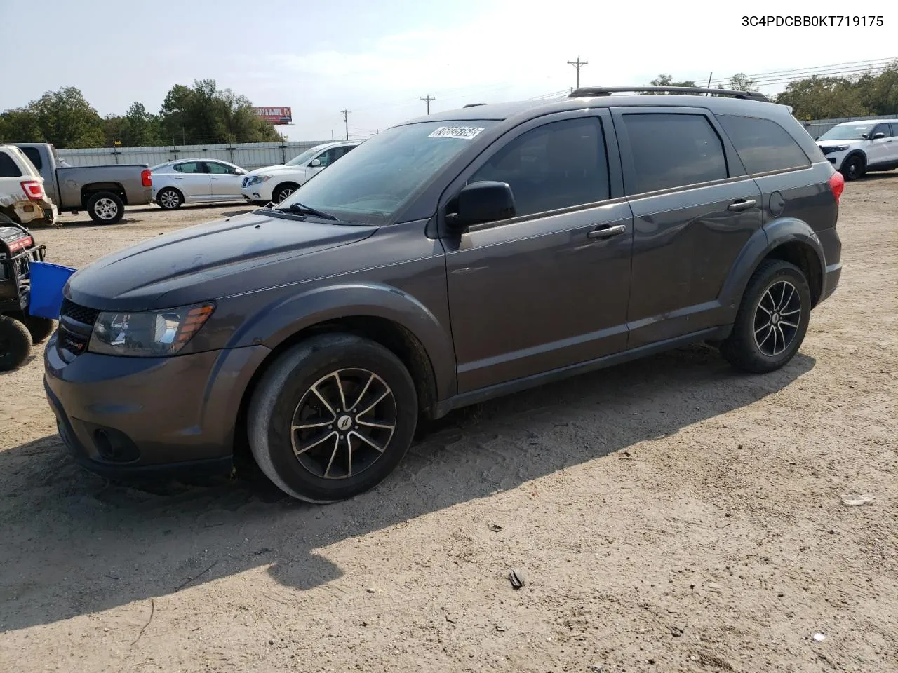 3C4PDCBB0KT719175 2019 Dodge Journey Se