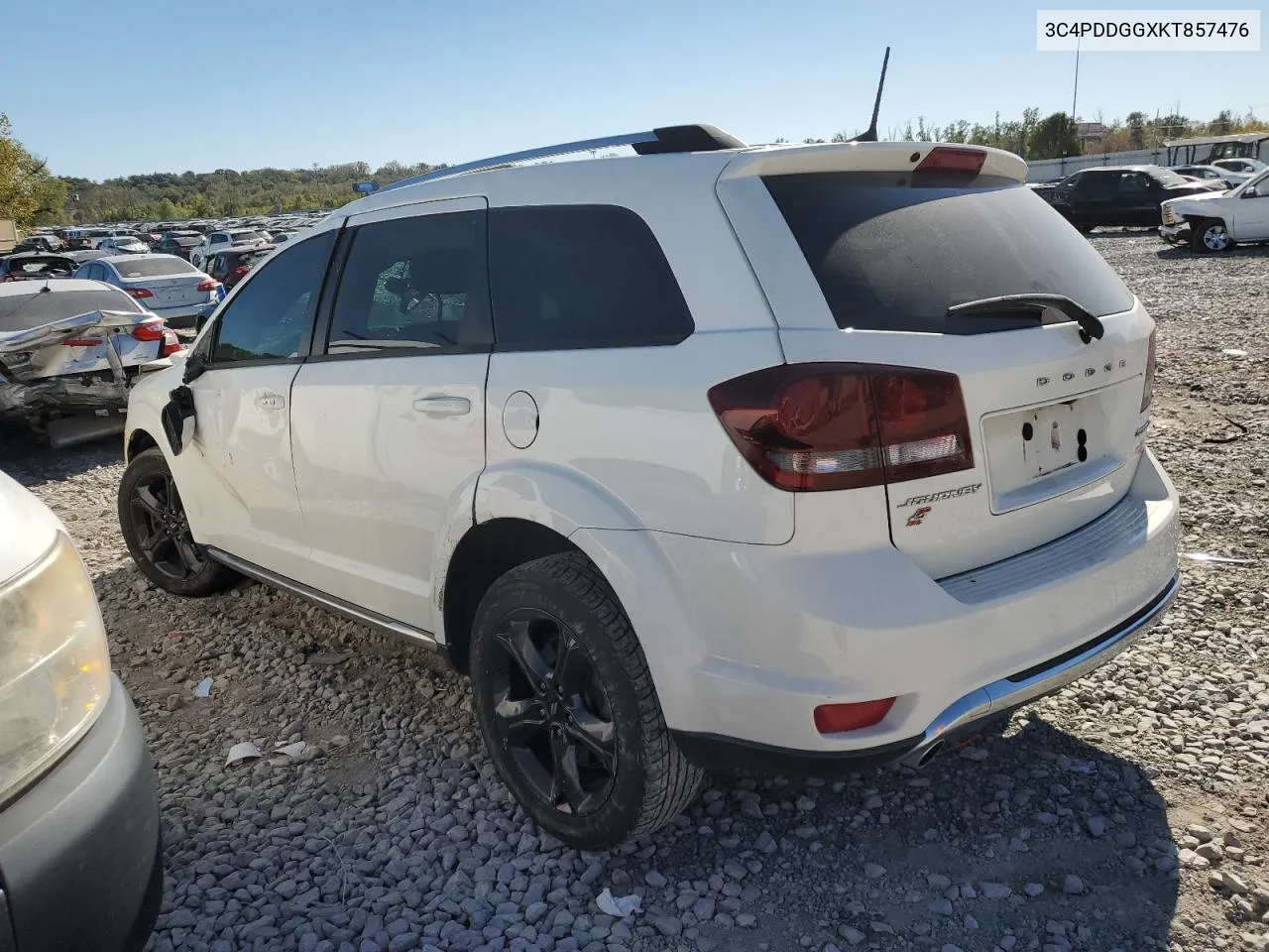 2019 Dodge Journey Crossroad VIN: 3C4PDDGGXKT857476 Lot: 76290304