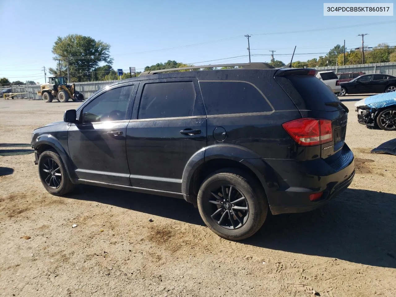 2019 Dodge Journey Se VIN: 3C4PDCBB5KT860517 Lot: 76331864