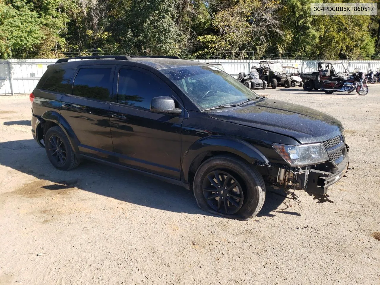 2019 Dodge Journey Se VIN: 3C4PDCBB5KT860517 Lot: 76331864