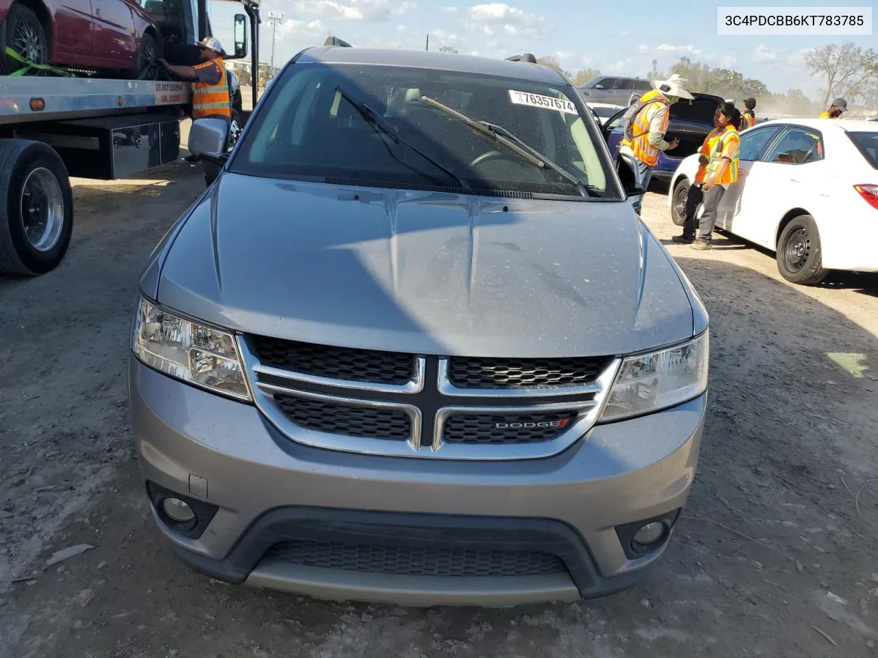 2019 Dodge Journey Se VIN: 3C4PDCBB6KT783785 Lot: 76357674