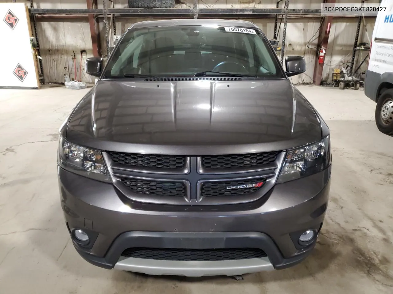 2019 Dodge Journey Gt VIN: 3C4PDCEG3KT820427 Lot: 76570154