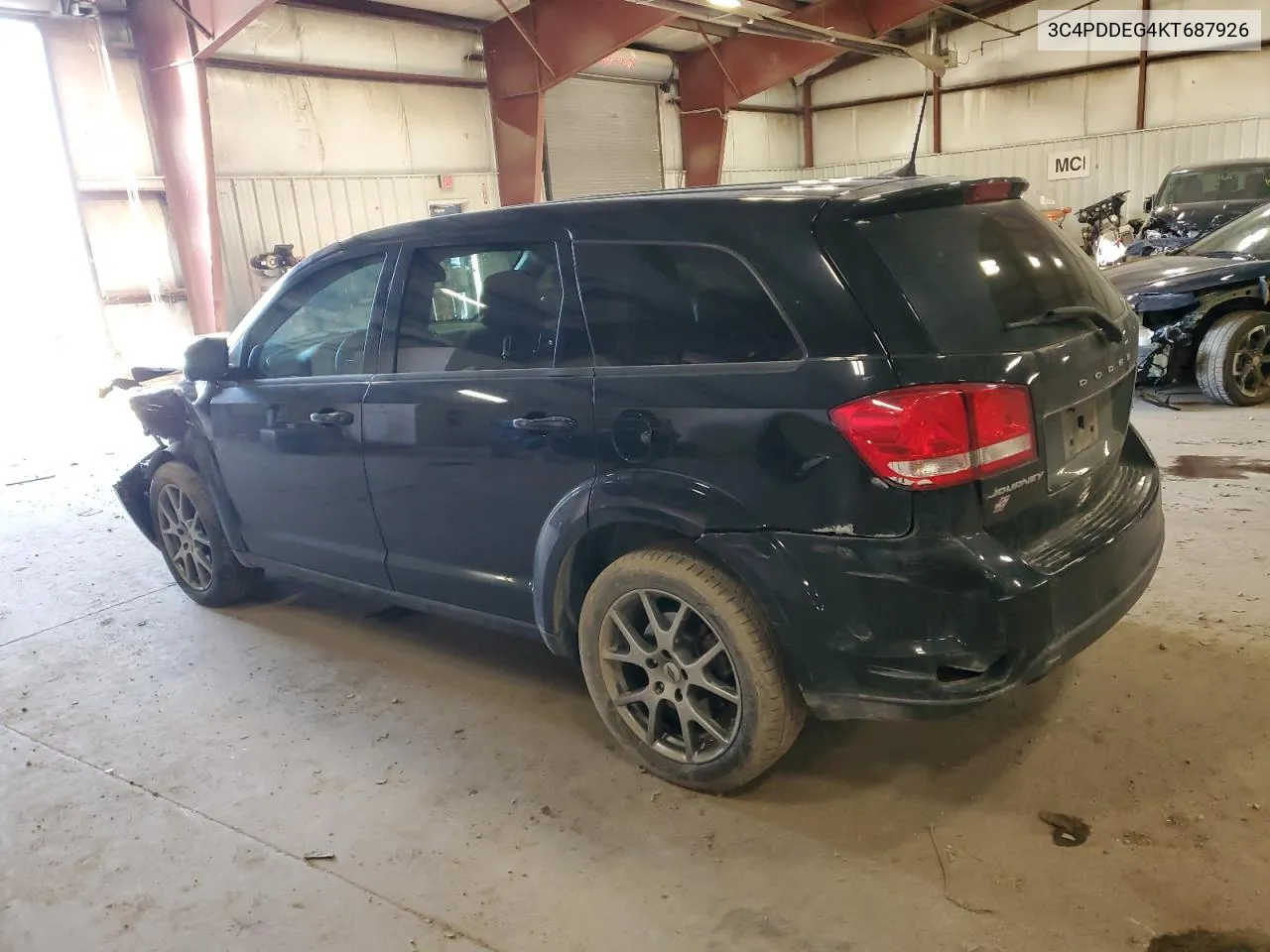 2019 Dodge Journey Gt VIN: 3C4PDDEG4KT687926 Lot: 76938014