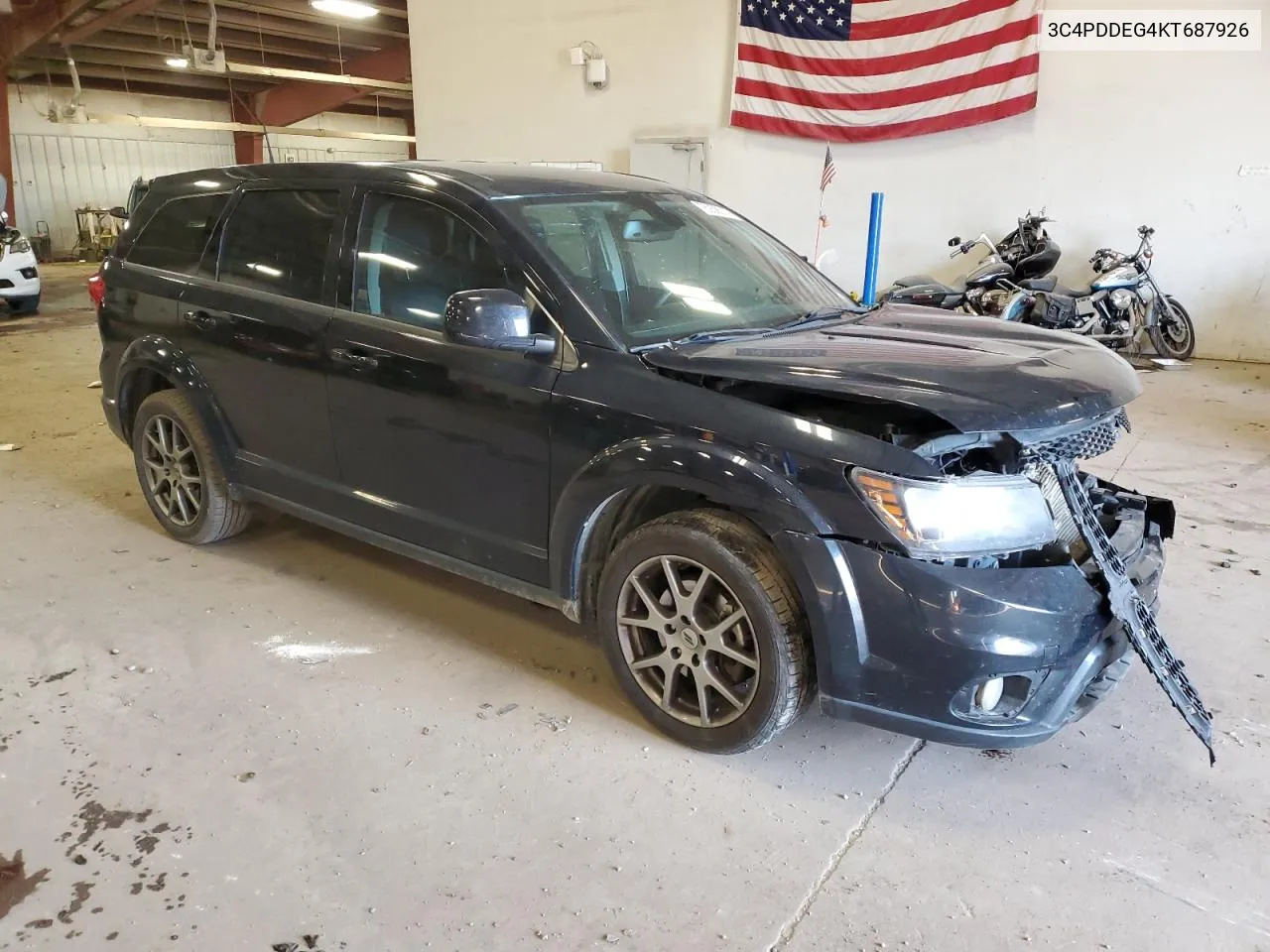 2019 Dodge Journey Gt VIN: 3C4PDDEG4KT687926 Lot: 76938014