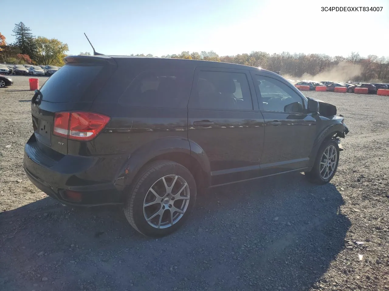 2019 Dodge Journey Gt VIN: 3C4PDDEGXKT834007 Lot: 77189824