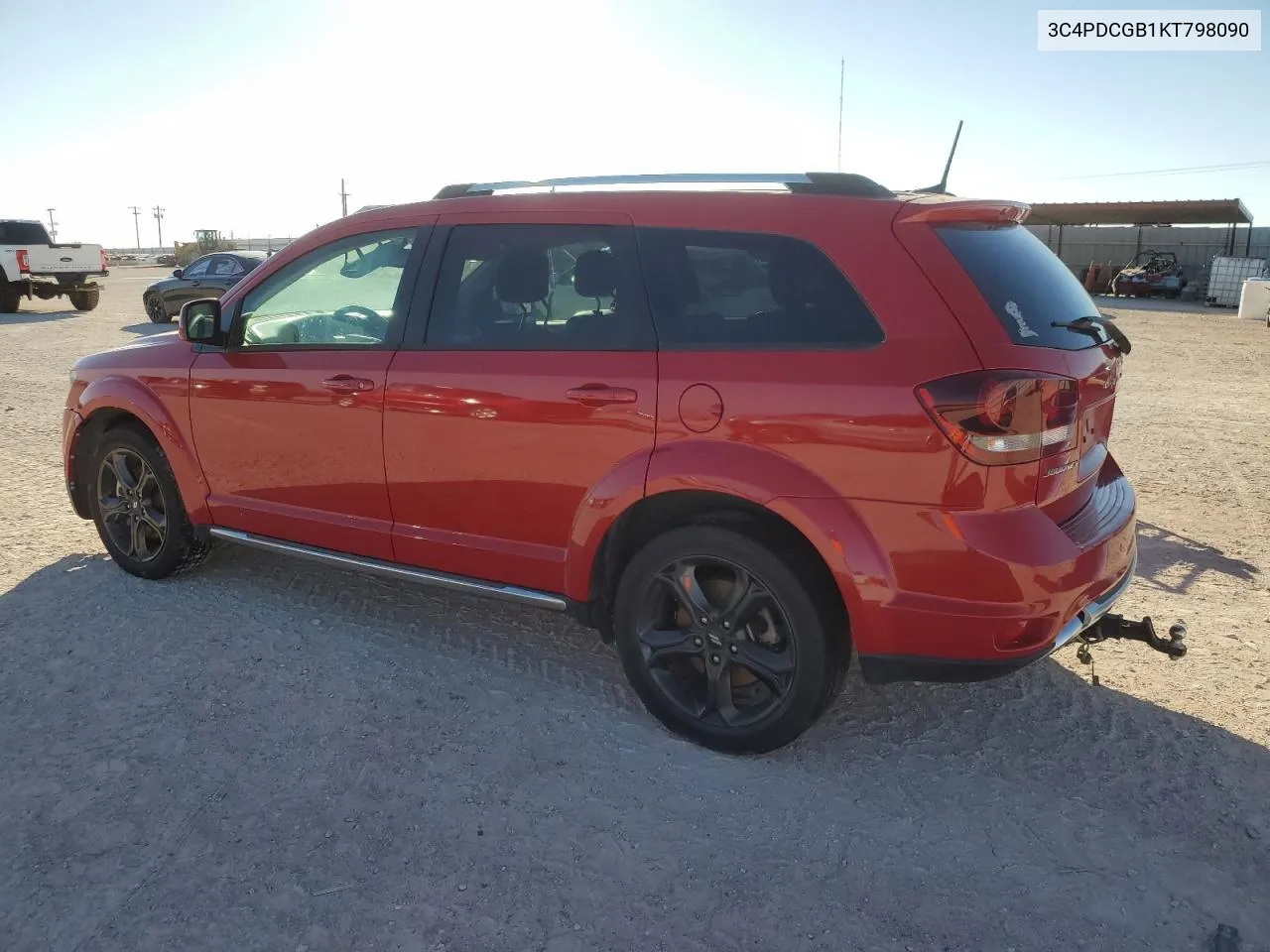 2019 Dodge Journey Crossroad VIN: 3C4PDCGB1KT798090 Lot: 77274184