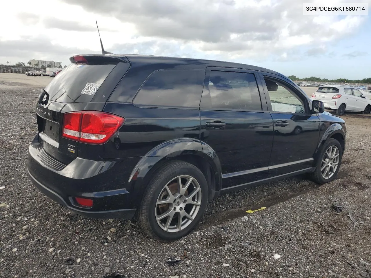 2019 Dodge Journey Gt VIN: 3C4PDCEG6KT680714 Lot: 77335894