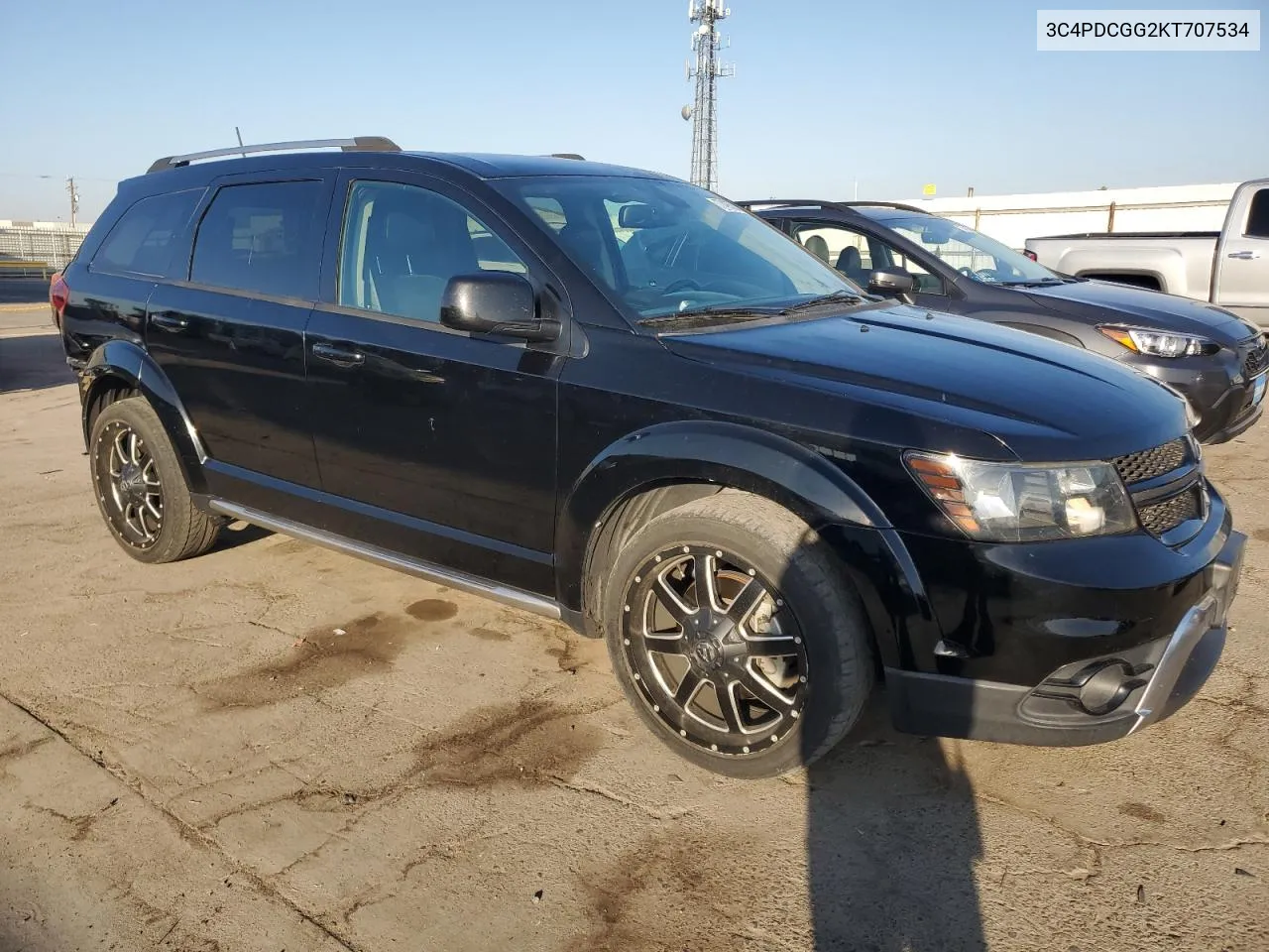 2019 Dodge Journey Crossroad VIN: 3C4PDCGG2KT707534 Lot: 77495624