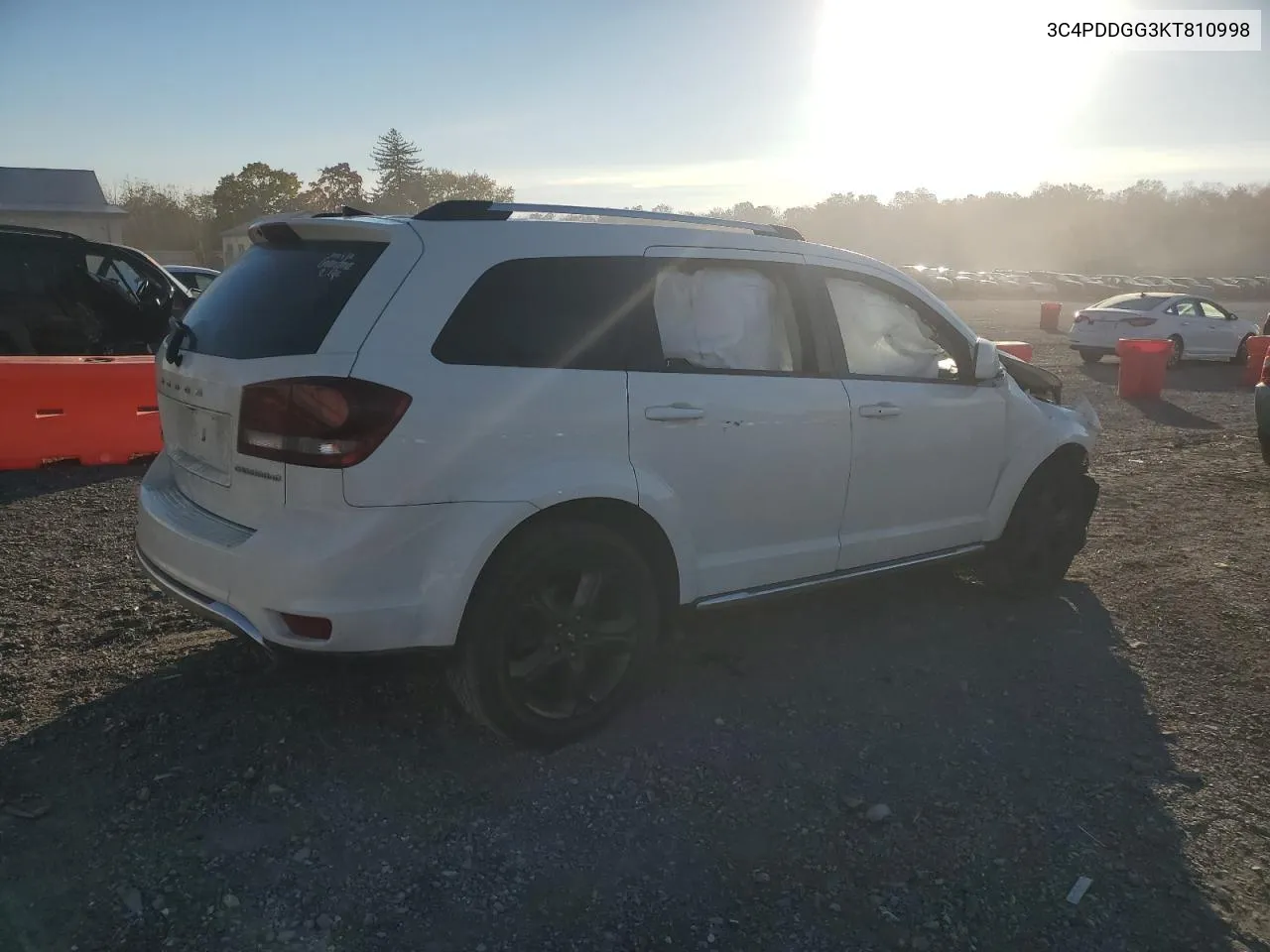 2019 Dodge Journey Crossroad VIN: 3C4PDDGG3KT810998 Lot: 77532314