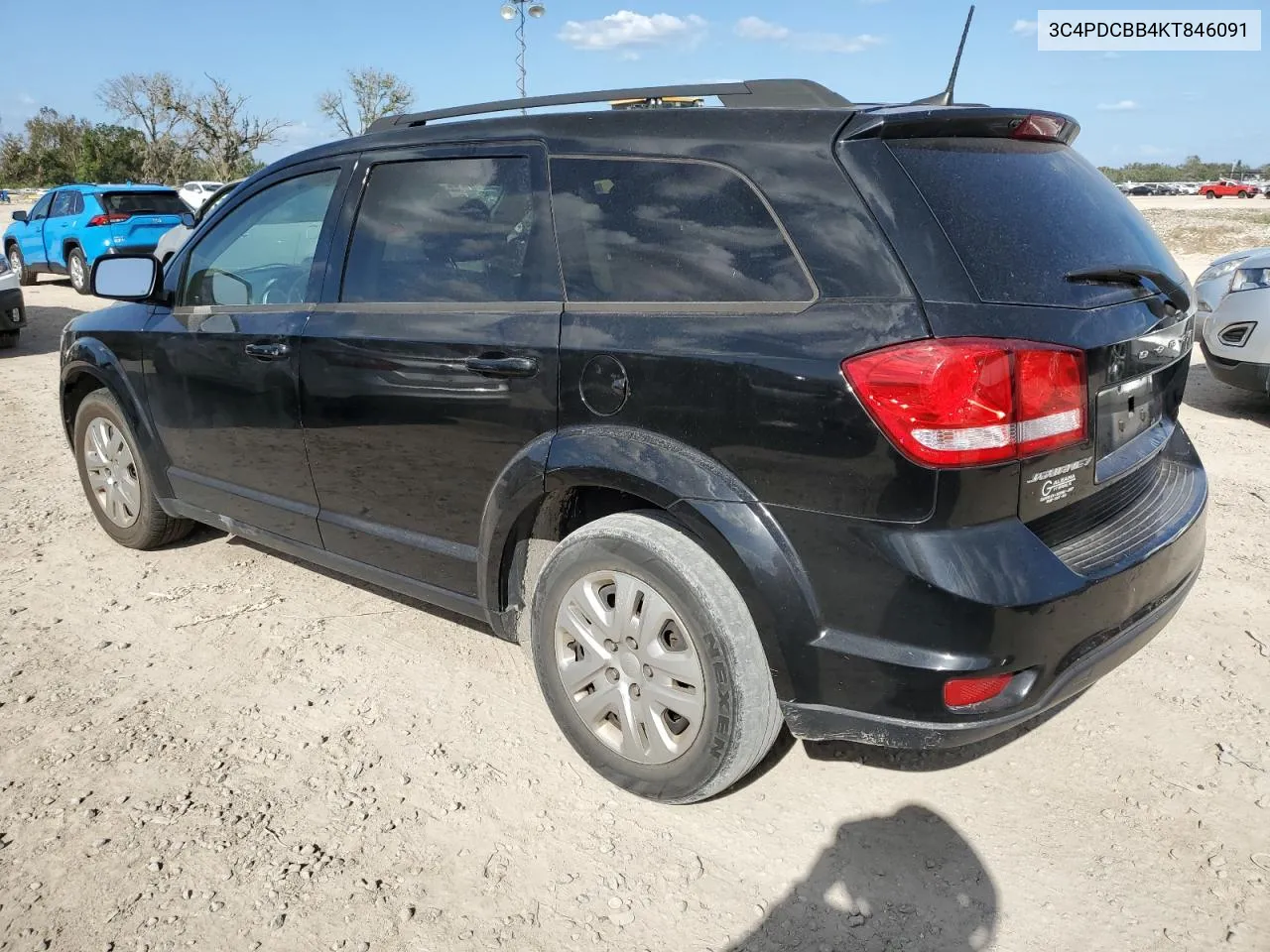 2019 Dodge Journey Se VIN: 3C4PDCBB4KT846091 Lot: 77533594