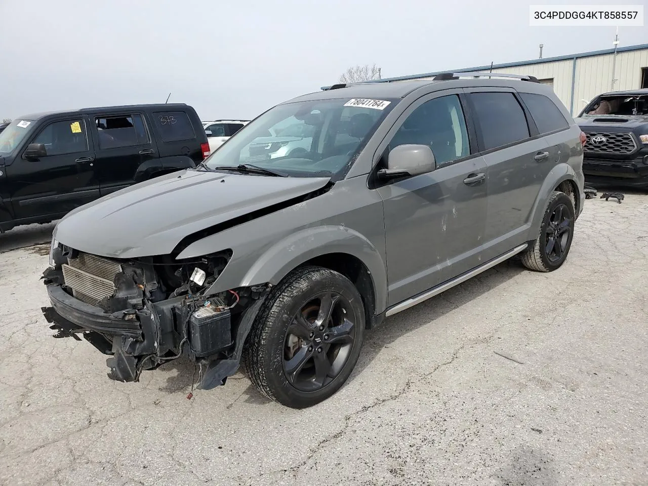 2019 Dodge Journey Crossroad VIN: 3C4PDDGG4KT858557 Lot: 78041764