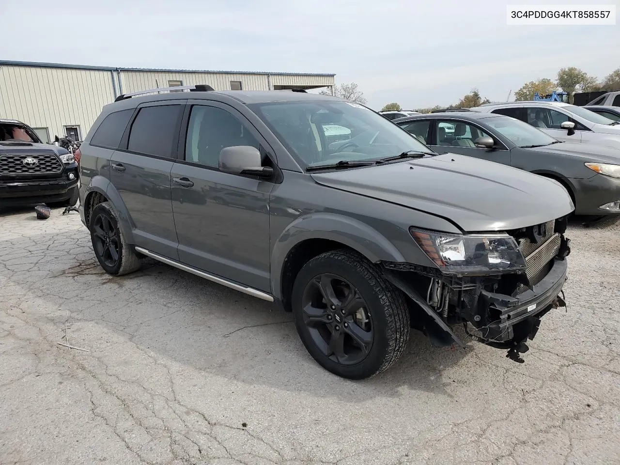 2019 Dodge Journey Crossroad VIN: 3C4PDDGG4KT858557 Lot: 78041764