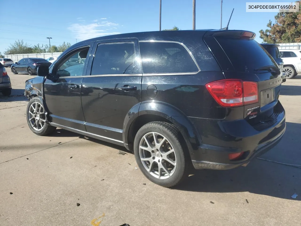 2019 Dodge Journey Gt VIN: 3C4PDDEG8KT695012 Lot: 78385294