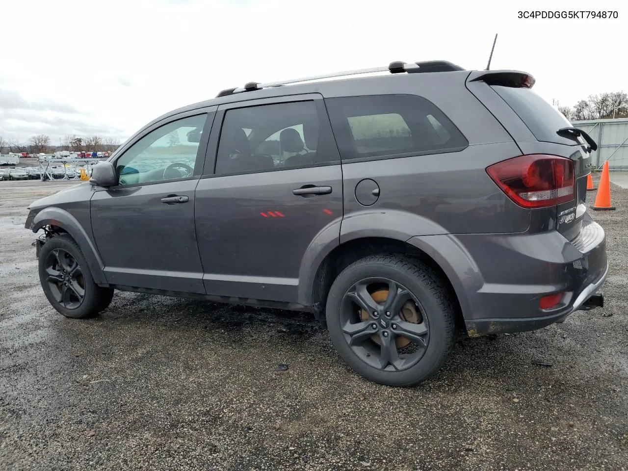 2019 Dodge Journey Crossroad VIN: 3C4PDDGG5KT794870 Lot: 79013084