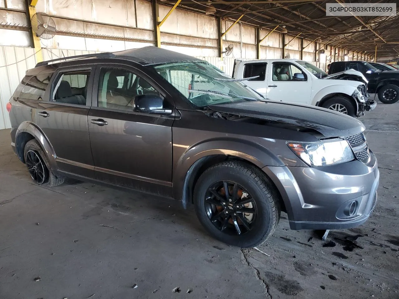 2019 Dodge Journey Se VIN: 3C4PDCBG3KT852699 Lot: 79436034