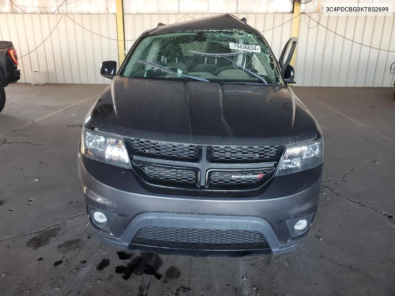 2019 Dodge Journey Se VIN: 3C4PDCBG3KT852699 Lot: 79436034