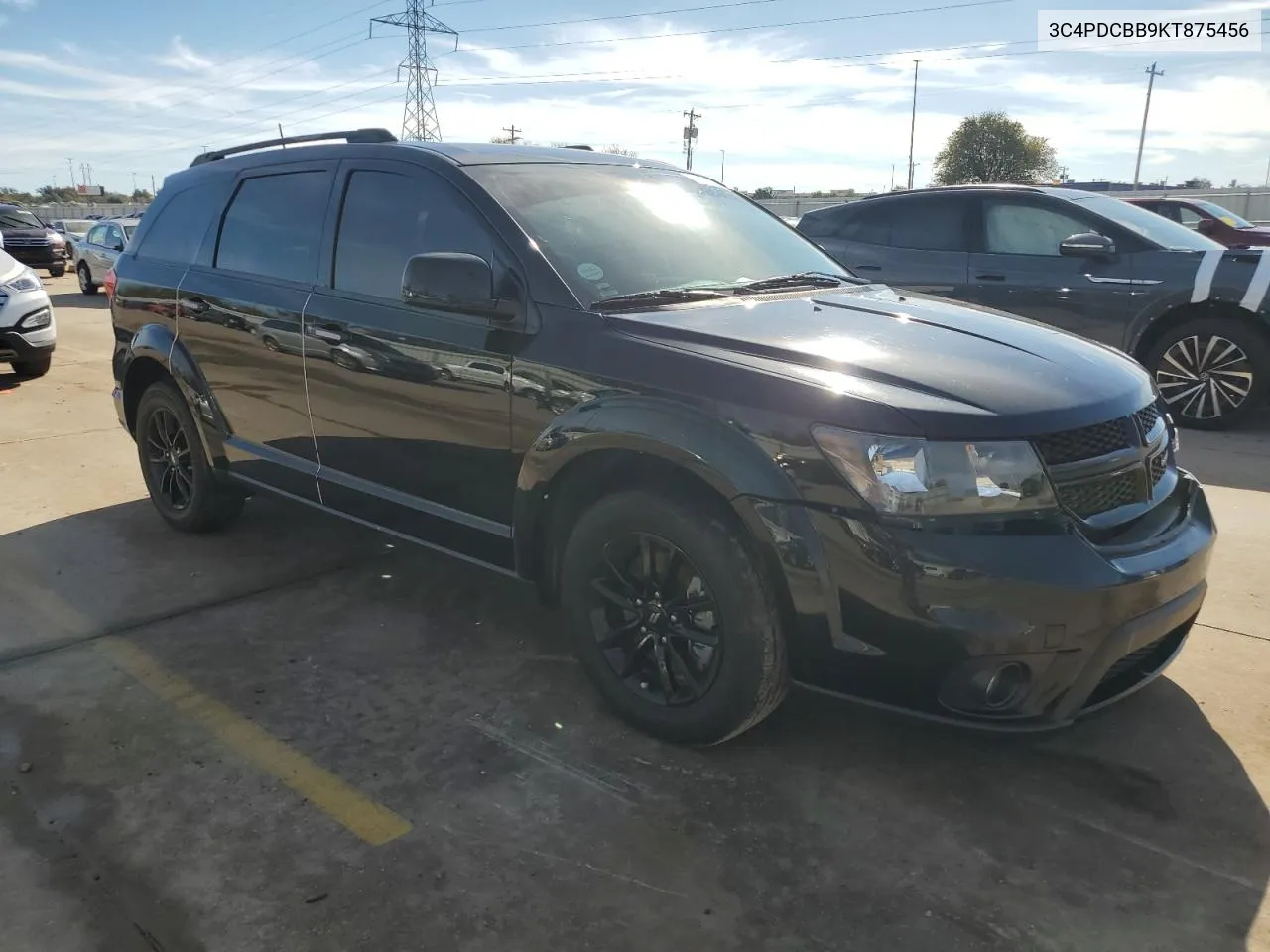 2019 Dodge Journey Se VIN: 3C4PDCBB9KT875456 Lot: 79494064