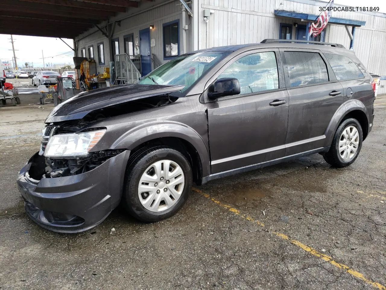 2020 Dodge Journey Se VIN: 3C4PDCAB5LT181849 Lot: 41940094