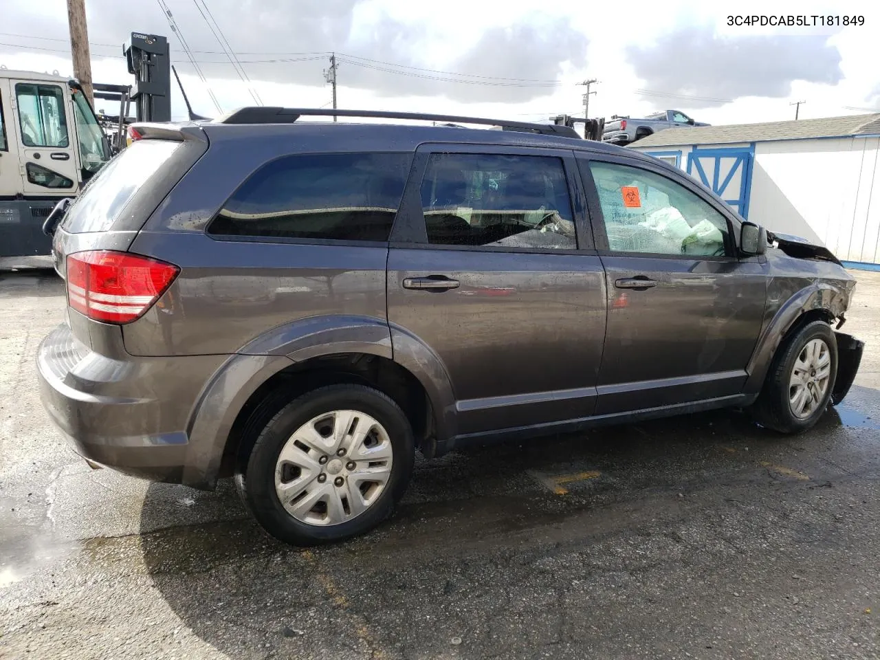 2020 Dodge Journey Se VIN: 3C4PDCAB5LT181849 Lot: 41940094