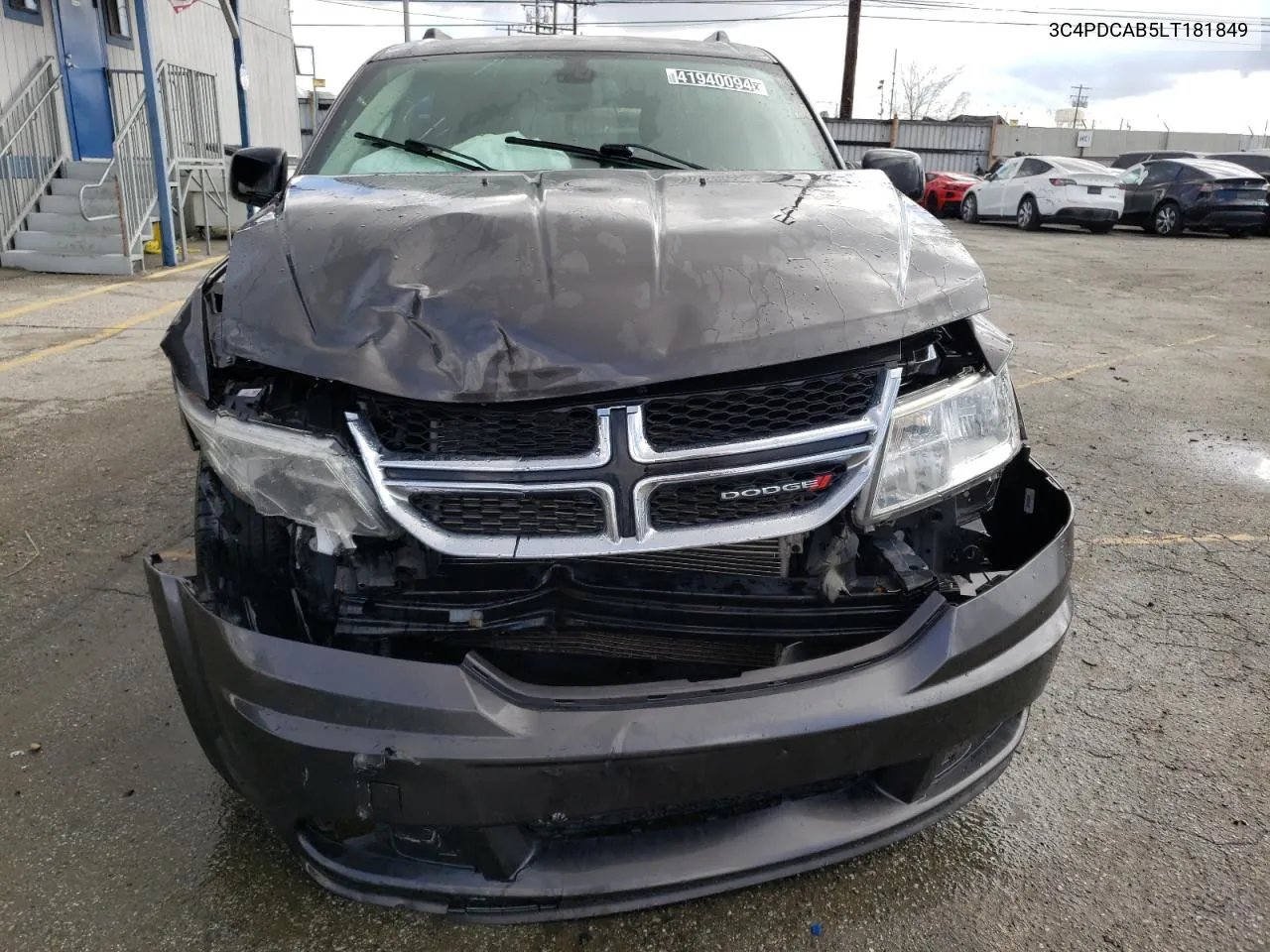 2020 Dodge Journey Se VIN: 3C4PDCAB5LT181849 Lot: 41940094