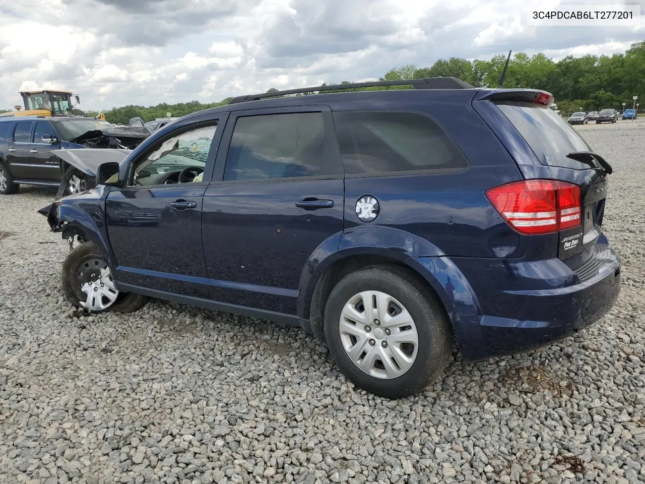 2020 Dodge Journey Se VIN: 3C4PDCAB6LT277201 Lot: 53088674