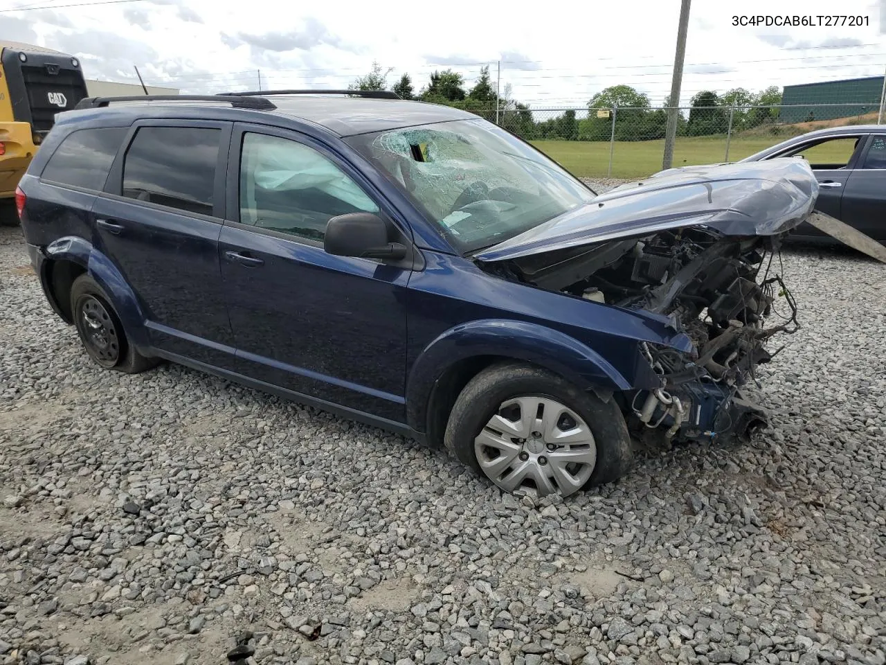 2020 Dodge Journey Se VIN: 3C4PDCAB6LT277201 Lot: 53088674