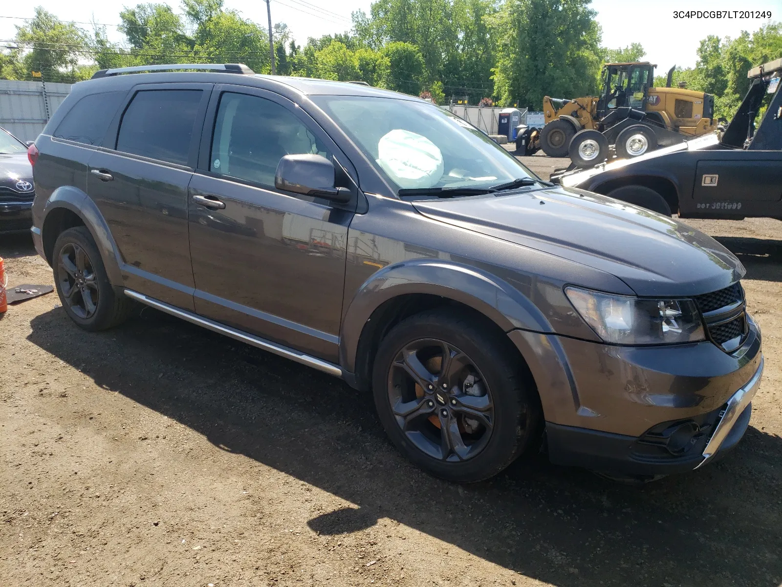 2020 Dodge Journey Crossroad VIN: 3C4PDCGB7LT201249 Lot: 55807564