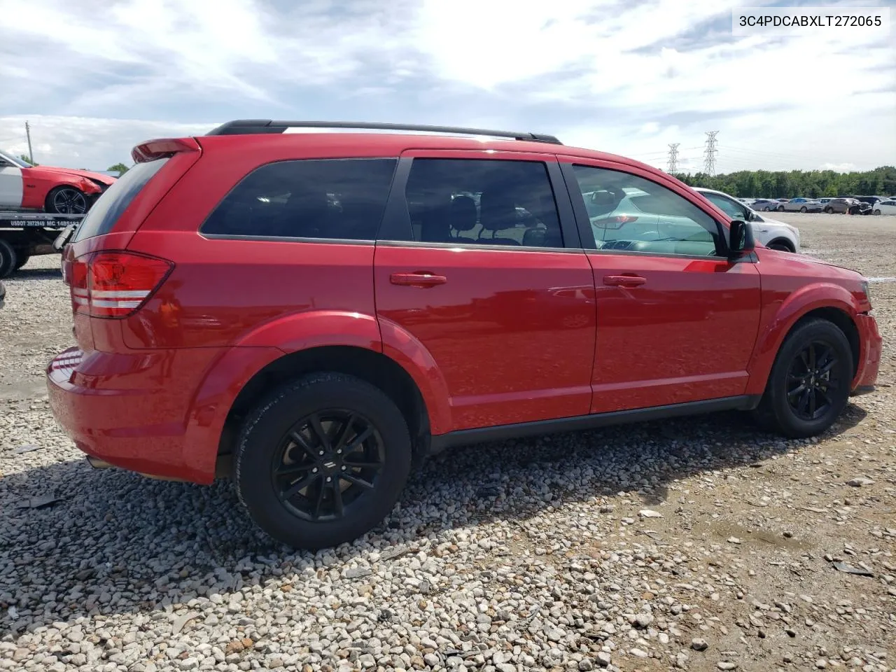 2020 Dodge Journey Se VIN: 3C4PDCABXLT272065 Lot: 56070144