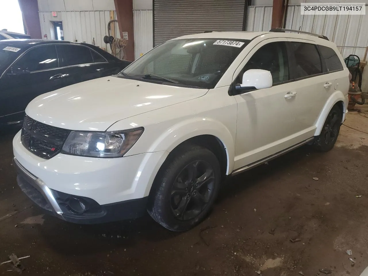 3C4PDCGB9LT194157 2020 Dodge Journey Crossroad